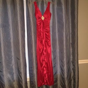 Red dress size xs